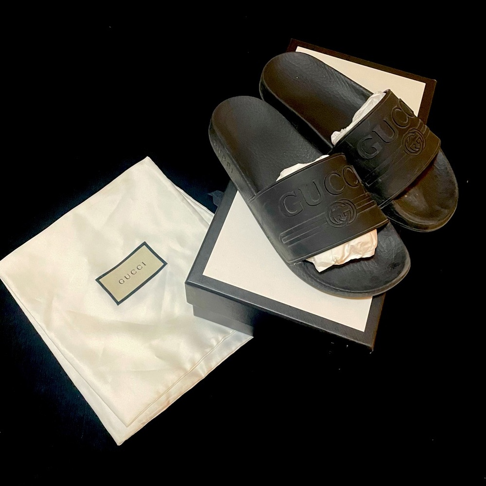 Authentic Gucci slides